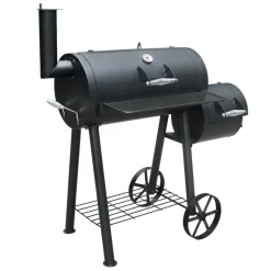 Savustusgrilli Landmann Smoker 122 x 127 x 63 cm musta