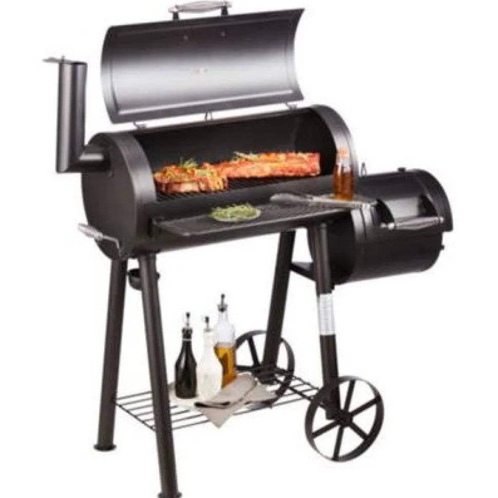 Savustusgrilli Landmann Smoker 122 x 127 x 63 cm musta