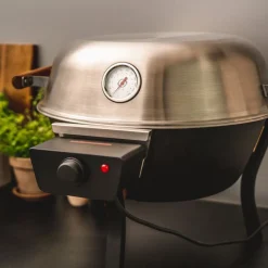 Sähkögrilli Muurikka 48 SL, pöytämalli, 2200W, musta