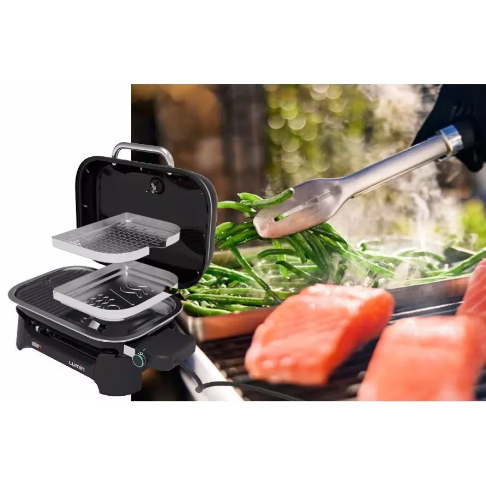 Sähkögrilli Weber Lumin Compact jalustalla