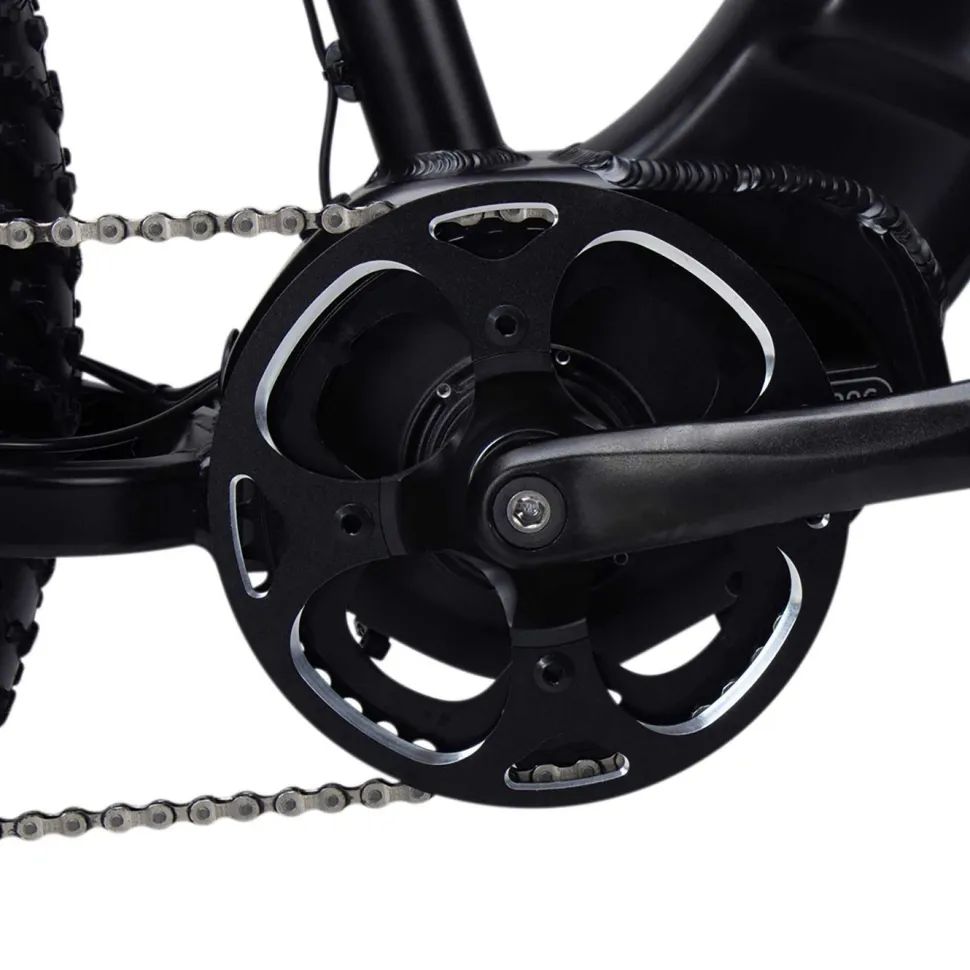 Sähkömaastopyörä Swoop Fatbike Attacker, 26x4", 7 vaihdetta, musta