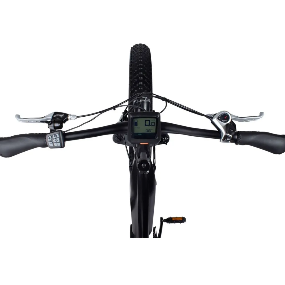 Sähkömaastopyörä Swoop Fatbike Attacker, 26x4", 7 vaihdetta, musta