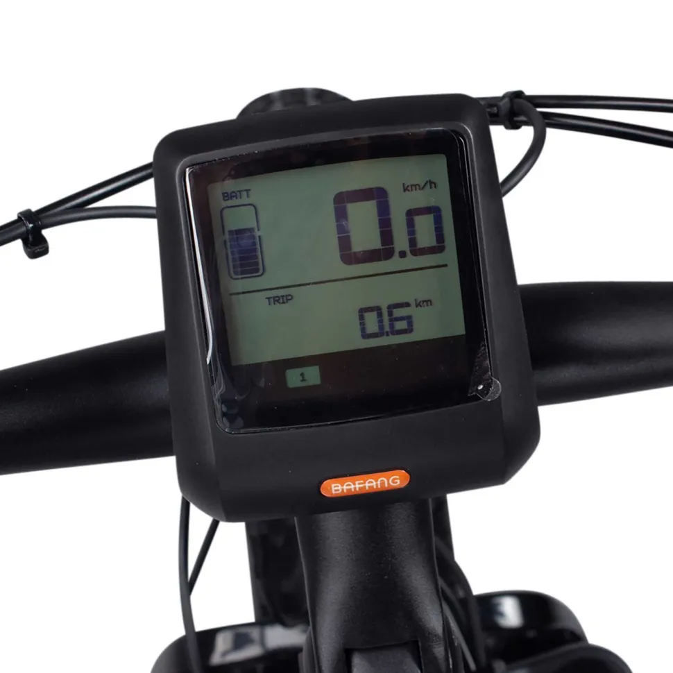Sähkömaastopyörä Swoop Fatbike Attacker, 26x4", 7 vaihdetta, musta