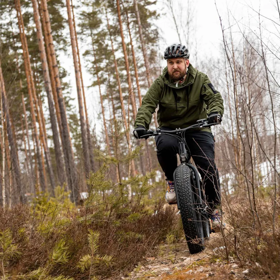 Sähkömaastopyörä Swoop Fatbike Striker, 26x4", 7 vaihdetta, musta