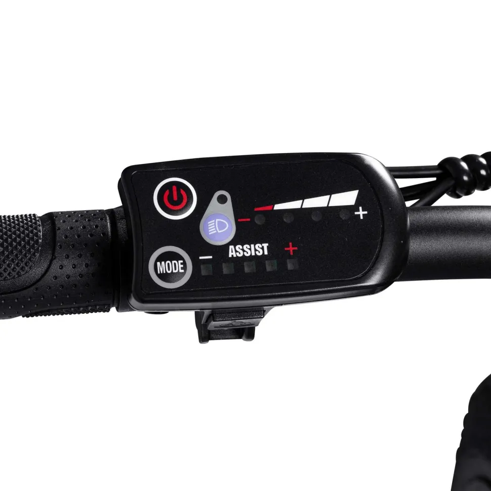 Sähkömaastopyörä Swoop Fatbike Striker, 26x4", 7 vaihdetta, musta