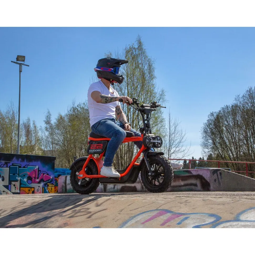 Sähkömopo Coopop Rugged45 musta