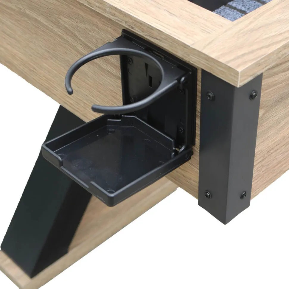 Shuffleboard Nordcore 2-IN-1, sis. 8 nappulaa, vahapullo, harja, 2 pistelaskuria ja keilaussetti, 9`