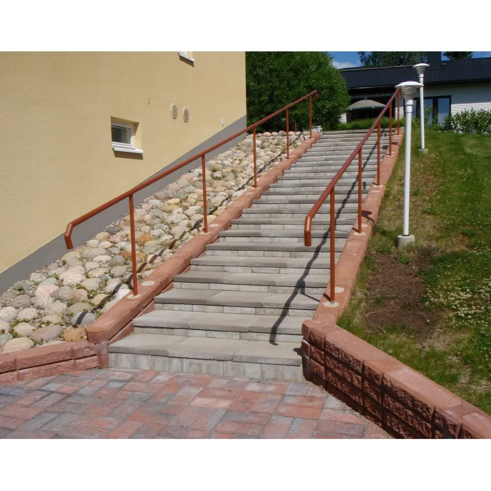 Sileä betonilaatta Rudus 420x420x60mm harmaa