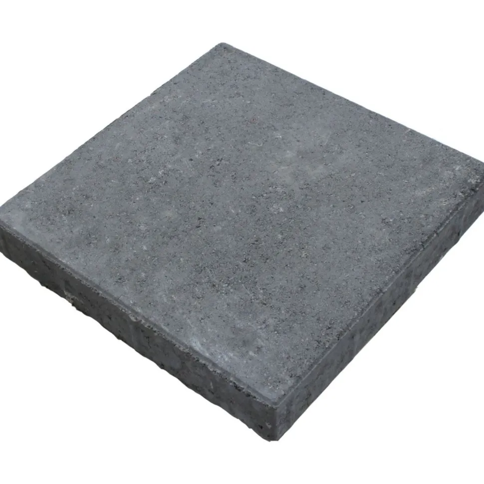 Sileä betonilaatta Rudus 420x420x60mm musta