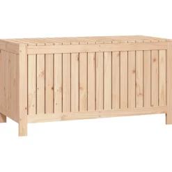 Säilytyslaatikko musta 76x42,5x54 cm, mänty