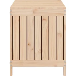 Säilytyslaatikko musta 76x42,5x54 cm, mänty