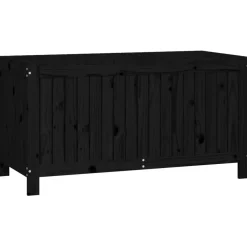 Säilytyslaatikko musta 76x42,5x54 cm, mänty