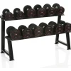 Säilytysteline Gymstick 6 Pro Rubber Dumbbell -käsipainolle