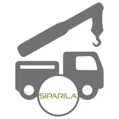 Siparila toimitus perille kuorman purku nosturilla