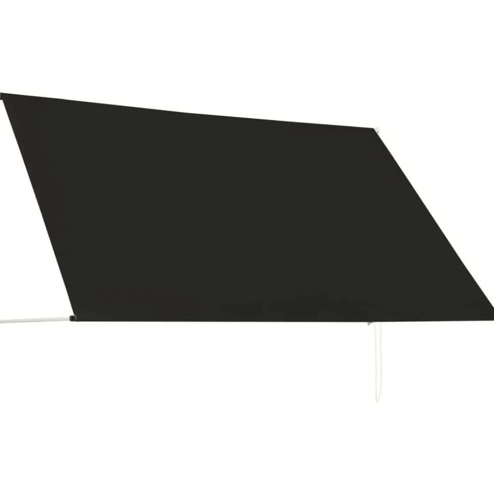 Sisäänkelattava markiisi 250x150 cm antrasiitti