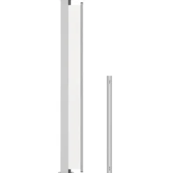 Sisäänvedettävä terassin sivumarkiisi 220x500 cm kerma