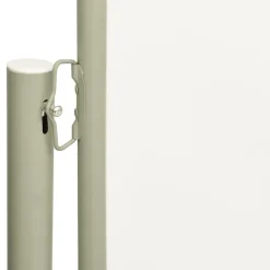 Sisäänvedettävä terassin sivumarkiisi 117x600 cm ruskea