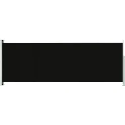 Sisäänvedettävä terassin sivumarkiisi 117x600 cm ruskea