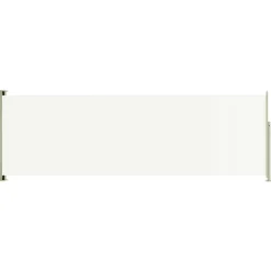 Sisäänvedettävä terassin sivumarkiisi 117x600 cm ruskea