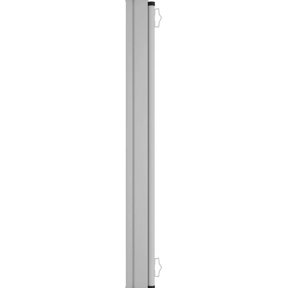 Sisäänvedettävä terassin sivumarkiisi 600x160 cm sininen