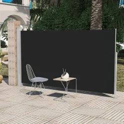 Sivumarkiisi terassille 160 x 300 cm musta