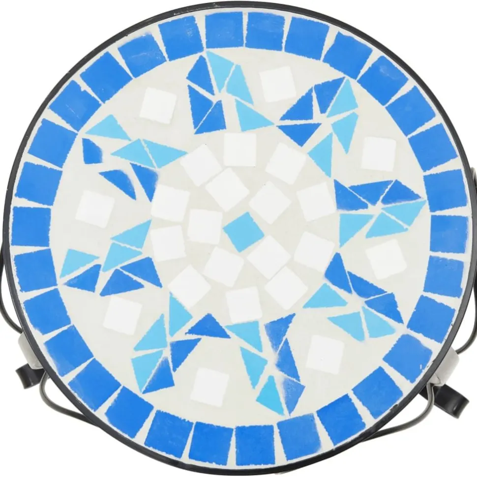 Sivupöytä/kasviteline mosaiikki terrakotta (41127)