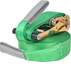 Slackline/tasapainoliina 15mx50mm, 150 kg, vihreä