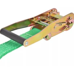 Slackline/tasapainoliina 15mx50mm, 150 kg, vihreä