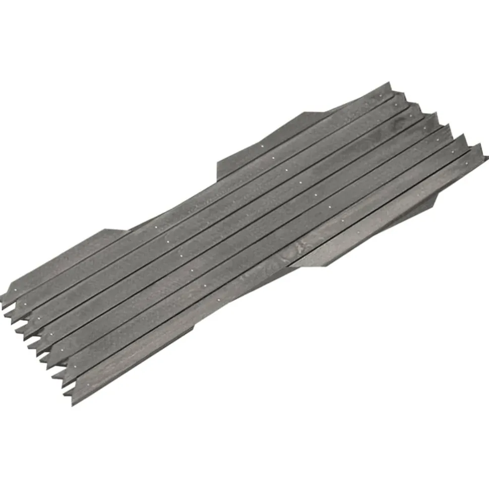 Säleaidat 5 kpl kuusi 180x30 cm harmaa