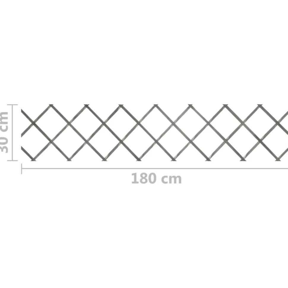 Säleaidat 5 kpl kuusi 180x30 cm harmaa