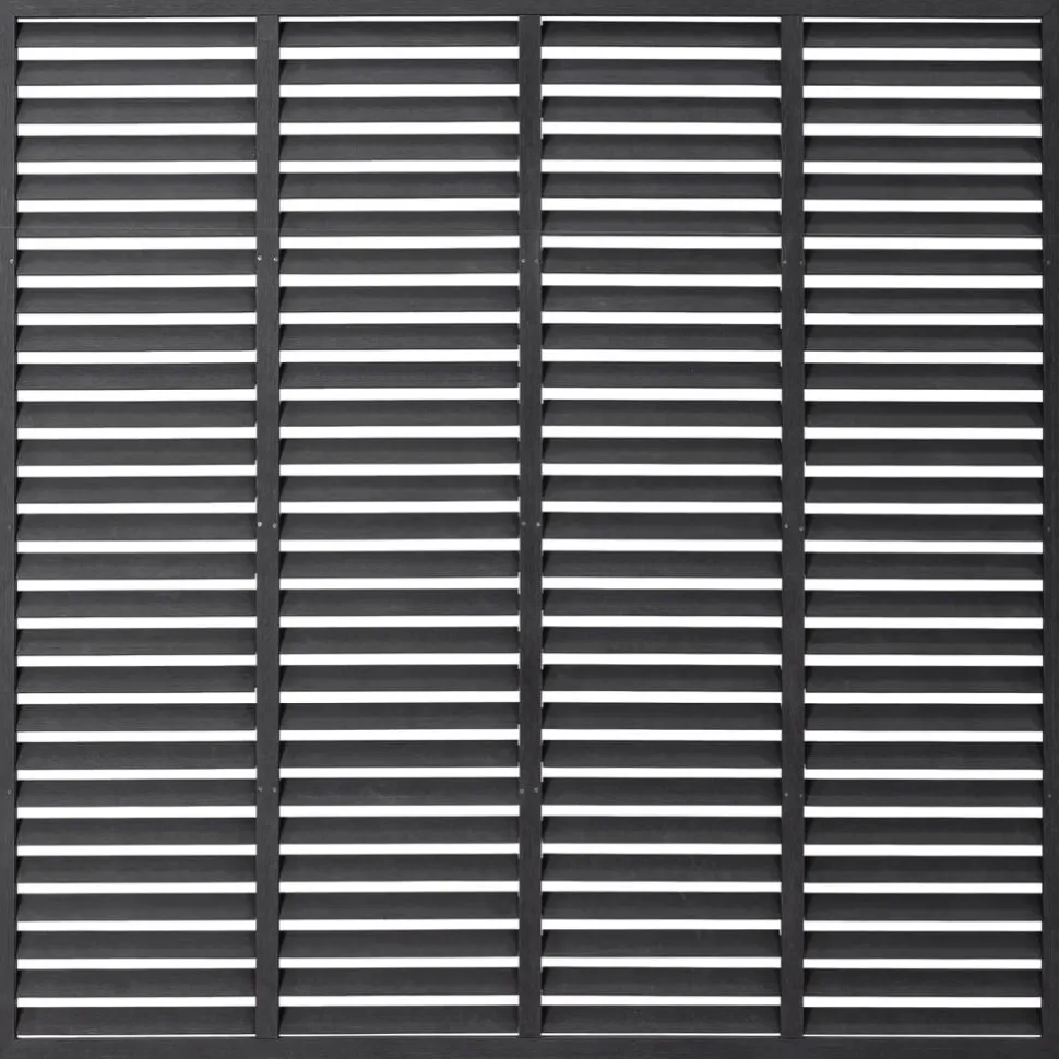 Säleikköaita WPC 180x180 cm ruskea