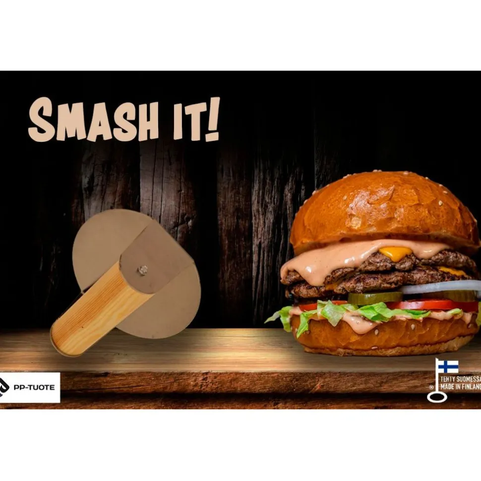 Smash-rauta PP-tuote, Ø 15 cm, sinkittyä terästä