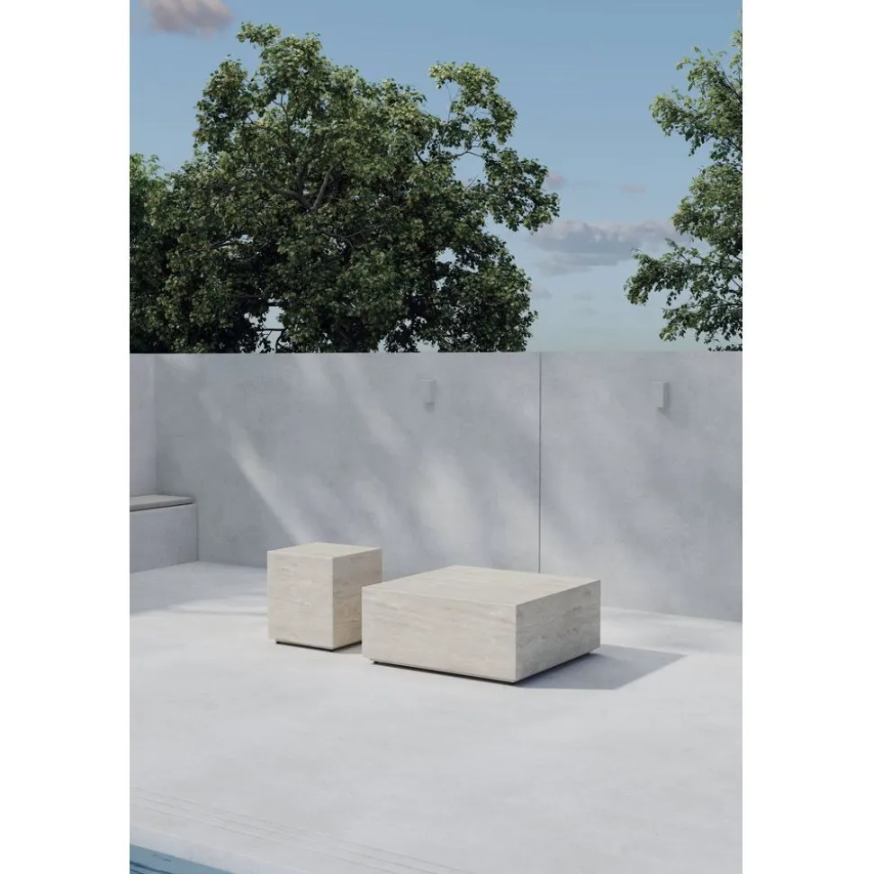 Sohvapöytäsetti ulos Venture Home Lissabon, 2 pöytää, beige