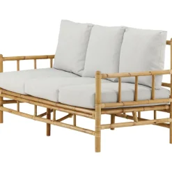 Sohva Venture Home Cane 3:n istuttava bambu/harmaa