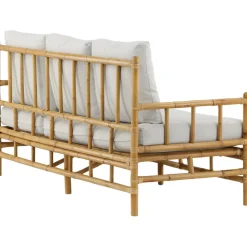 Sohva Venture Home Cane 3:n istuttava bambu/harmaa
