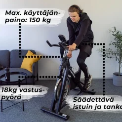 Spinningpyörä Nordcore Core 1800