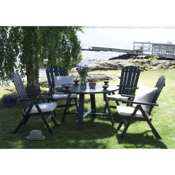 Säätötuoli Läckö tummanharmaa
