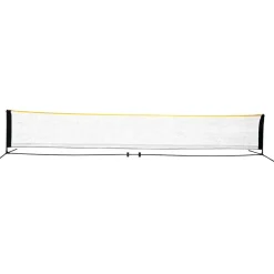 Sulkapalloverkko React Korkeus Säädettävä, sis. kantolaukku ja maakiilat, 500x80 cm