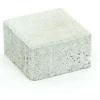 Suojatiekivi Rudus Kartanonoppa 80 138x138x80 mm sileä valkoinen