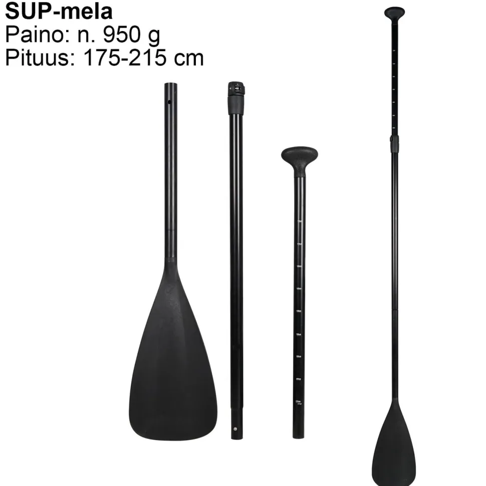 Sup- ja kajakkimela I-Sport, 2-in-1, alumiini