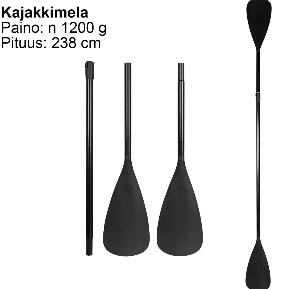 Sup- ja kajakkimela I-Sport, 2-in-1, alumiini