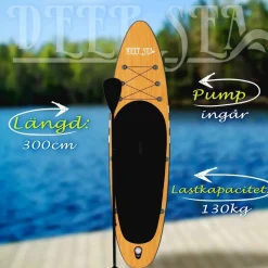 SUP-lautasetti Deep Sea Drakkar 300cm