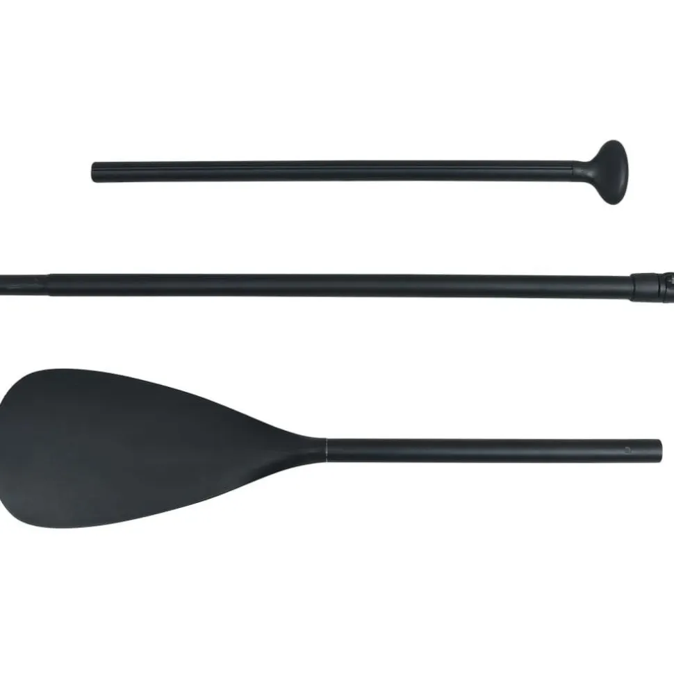 SUP-mela 215cm, alumiini, musta