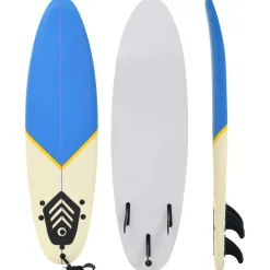 Surffilauta, 170cm, sininen/kerma