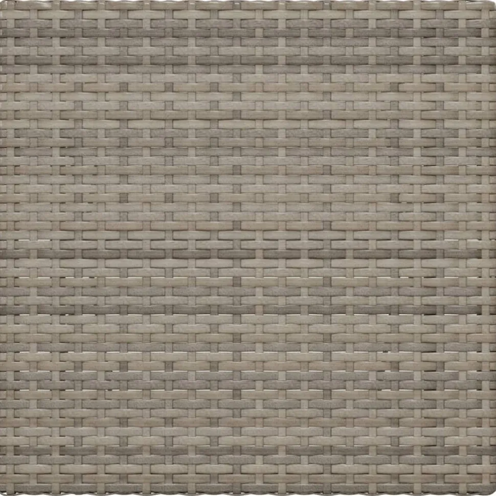 Taitettava bistropöytä ruskea 55x54x71 cm polyrottinki