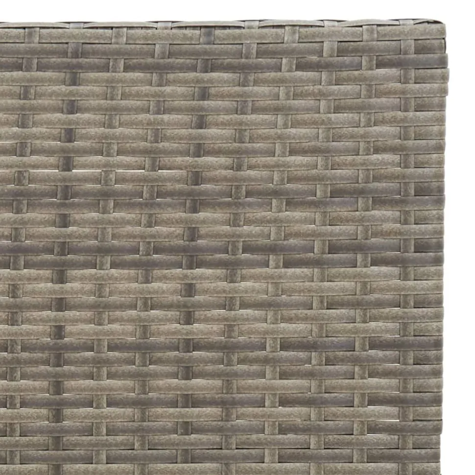 Taitettava bistropöytä ruskea 55x54x71 cm polyrottinki