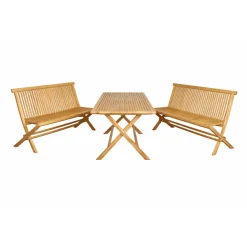 Taitettava penkki Baltic Garden Milano, 120 cm