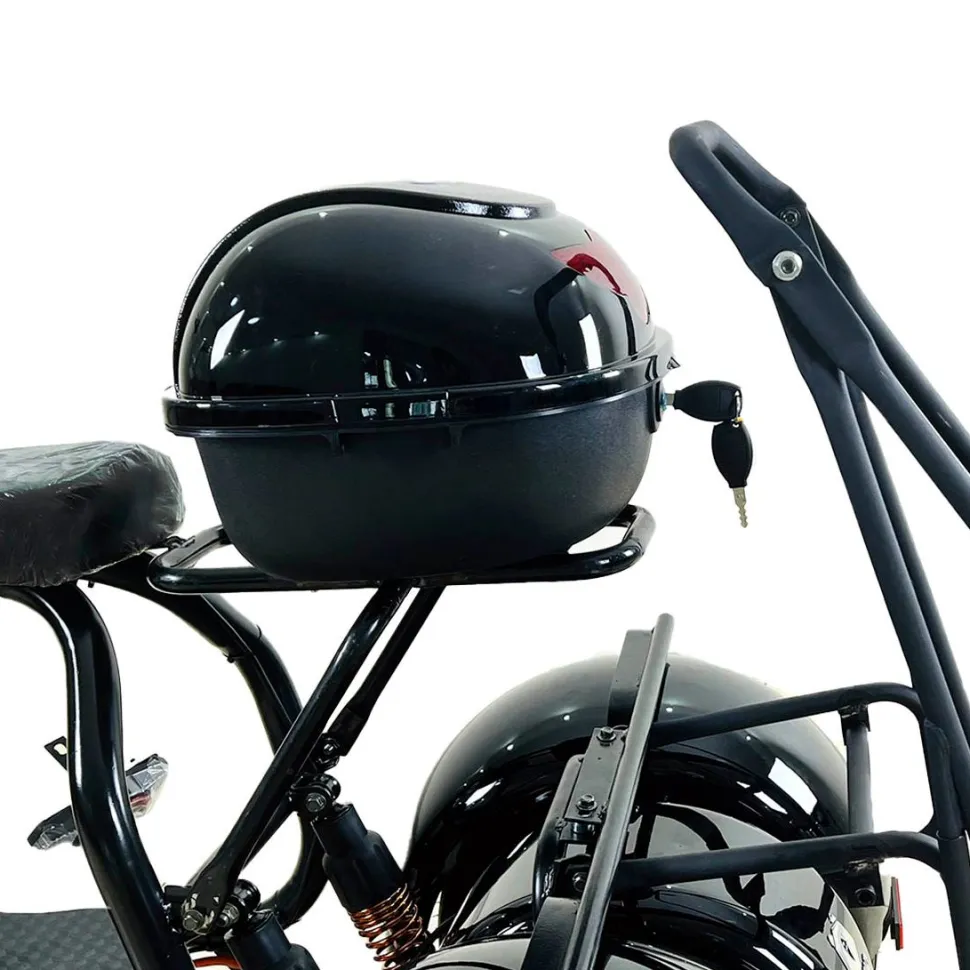 Takaboksi Kontio Kruiser Trike sähköskootterille