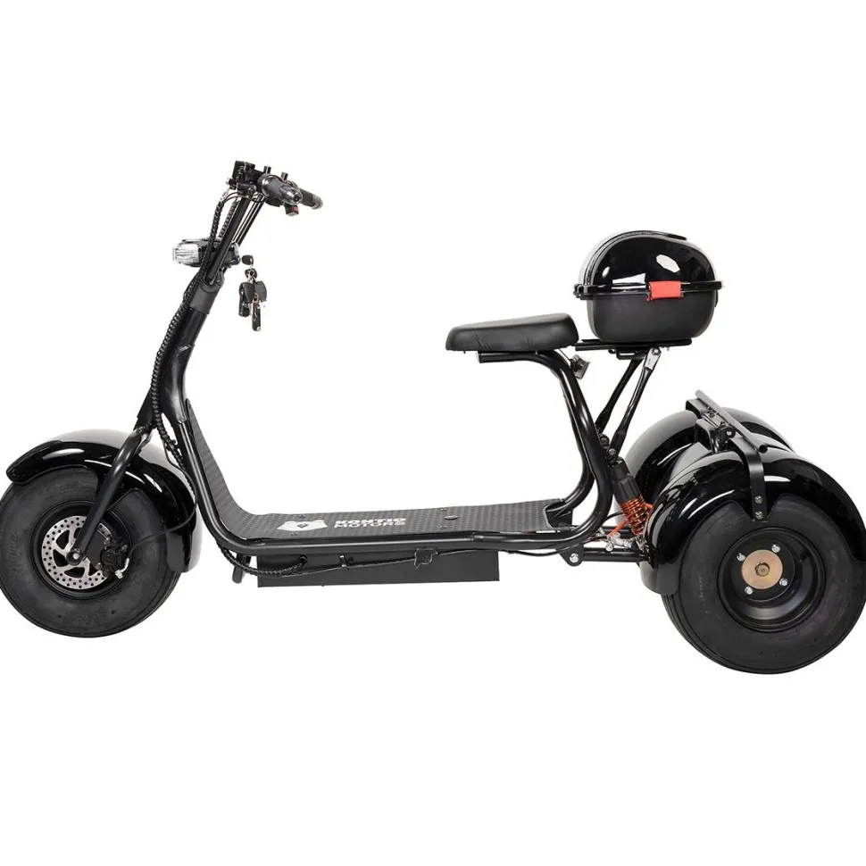 Takaboksi Kontio Kruiser Trike sähköskootterille