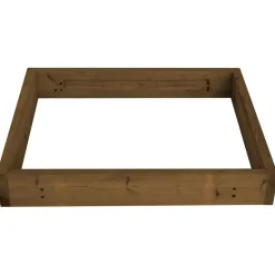 Terassielementti Tammiston Puu pohjakehikko T01R 980x980 mm ruskea